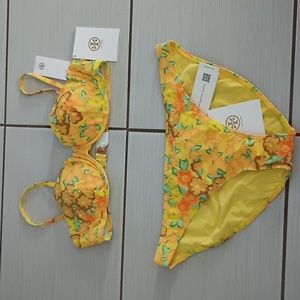 New Tory Burch Two-piece Swimsuit